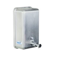 Okinox Liquid Soap Dispenser Stainless Steel. Wall Mounted. 1000 ml. 900151