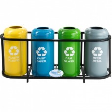 Okinox Recycling Dustbin. Painted. Cased. 901698